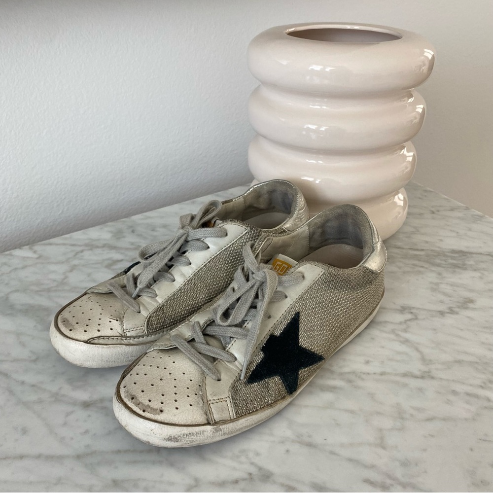 Golden Goose Superstar Mesh Sneakers